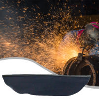 Bib De Protección Para Soldadura Con Cuello Escudo Anti-Desbordamiento Removible Universal Adecuado Para Soldadura Y Protección Contra Chispas Material De Cuero Y Tela - details 1