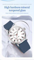 Reloj De Pulsera Para Mujer Ultrafino De Moda Correa De Silicona Suave Reloj De Cuarzo Diseñador Simple Elegante Para Mujer - details 13