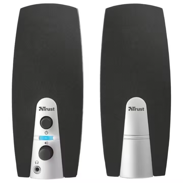 Altavoces Trust Mila/ 10W/ 2.0/ Conexión frontal para auriculares/ Alimentado por USB/ 4 ohmios - 1