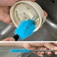Juego De Limpieza 3-en-1 Para Botellas De Agua De Acero Inoxidable Con Cepillo Y Mango Largo Herramientas De Limpieza Para Cocina Ecológicas - details 9