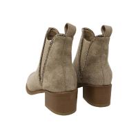 Eva Zorteon- Botines Camperos Con Elástico Lateral Y Pedrería. Marca TULIPANO. - details 7