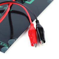 Panel Solar Portátil 5W 12V Mini modulo Solar Impermeable Para Cargador De Lámpara Ventilador Bomba Panel Solar De Polícrystalino Epoxy - details 5