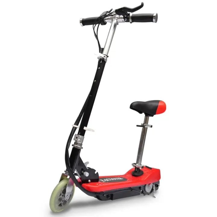 Patinete eléctrico rojo 120 W - 1