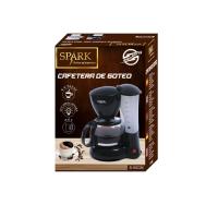 SPARK - Cafetera de Goteo 4-6 Tazas 0.6L Potencia 650W Recipiente de Cristal Desmontable, Protección térmica, Función Anti-Goteo, Llenado Preciso, Filtro de Nylon Reutilizable Integrado, Café Té Hervidor Calentador - details 3