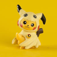 Figuras De Cosplay Pikachu 9 Estilos Caja Sorpresa De Muñecos De Dibujos Animados Decoraciones Para Mesa Regalo De Peluches De Enano - details 4