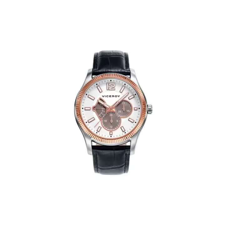 Reloj Cronometro Caballero Correa Viceroy 42253-05 - 1