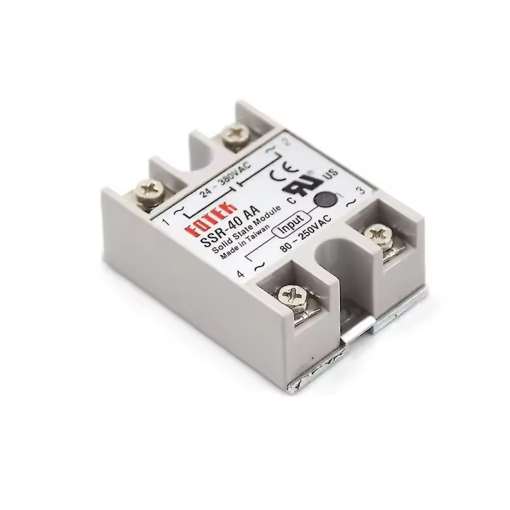 La TRANSMISIÓN DE Estado de Nueva Ssr-40aa-h en realidad 80-250V 40A to SSR 40aa Hfmqv DE LA CA 90-480V-AU - 1