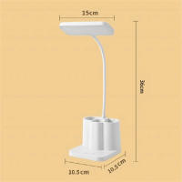 Lámpara De Mesa USB Con 3 Colores Protección Ocular Para Lectura Nocturna LED Para Estudiantes De Colegio Luz De Aprendizaje Al Lado Del Cama Para Dormitorio Estilo Moderno - details 9