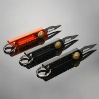 Cuchillo De Bolsillo Miniatura Portátil De Aleación Con Caja Cortador De Llavero Útil Herramientas EDC Cuchillo Fijo De Estación - details 11