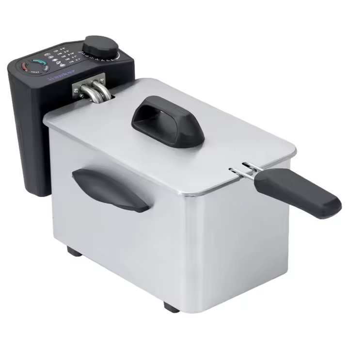 Freidora Comelec 2L Acero Inoxidable con Control de Temperatura - 1