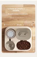 Alimentador Y Dispensador De Agua Automático Para Perros Y Gatos Con Tazón De Alimento Y Agua Universal Productos Para Mascotas - details 6