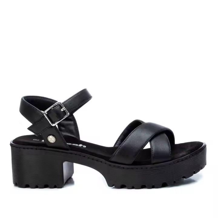 Sandalias Refresh Md79281 para mujer en color negro - 1