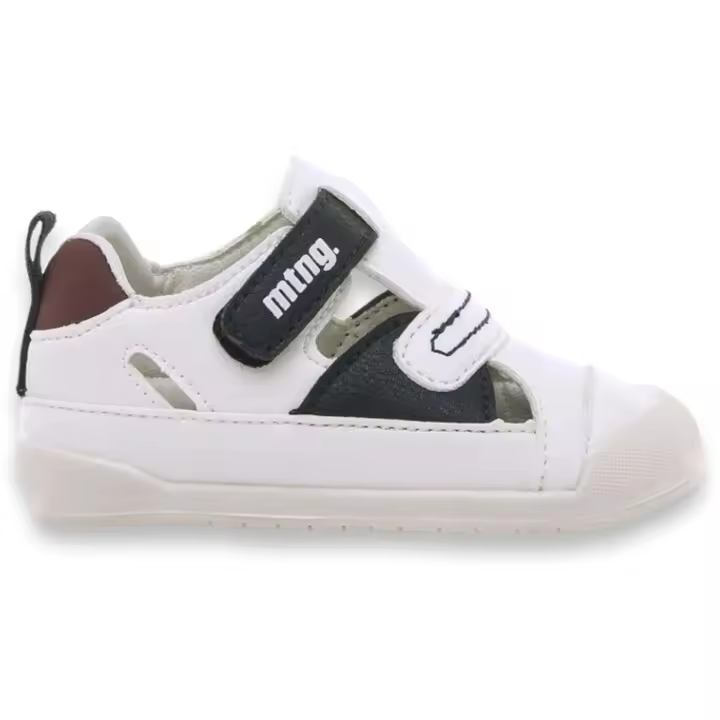 Zapatos Mustang  para niños unisex en color blanco - 1