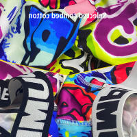 Ropa interior Sexy de la serie Graffiti para hombre, cinturón elástico alto, bolsa convexa en U, más regordeta, transpirable, cómoda, bomba de juego - details 4