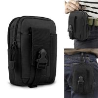 Bolsa De Cintura Para Teléfono Móvil Impermeable De Nylon Multifuncional Casual Para Hombres Small Bag Pouch De Deporte - details 1