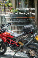 Bolsa De Motocicleta Para Asiento Trasero Impermeable Con Funda De Lluvia Y Diseño De Fibra De Carbono Bolsa De Almacenamiento Rígida Para Viaje Y Casco De Motocicleta - details 0