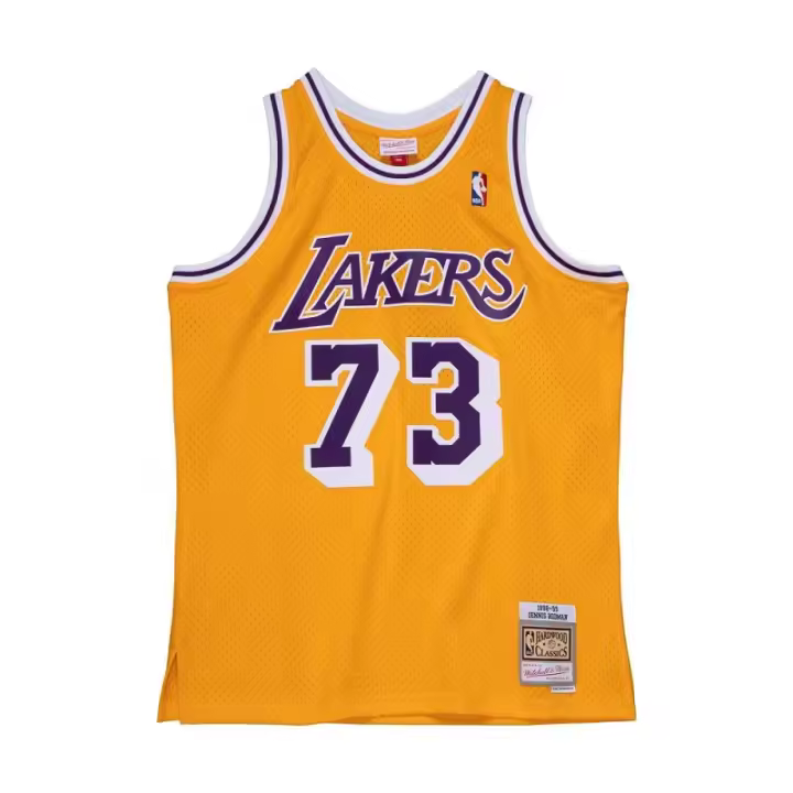 Camiseta Dennis Rodman Lakers Retro - Mitchell and Ness Swingman 1998-99 - 1