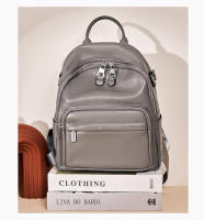 Mochila De Cuero Genuino Zency Para Mujer Capacidad Grande Cierre De Cremallera Estilo Casual Para Viajes Y Uso Diario - details 18