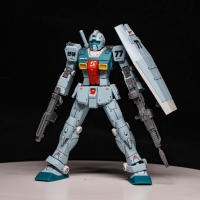 Kit De Modelado Gaoke Xingdong HG 1/144 GTO RGM-79Jim Figura De Acción Robot Assembly Modelo De Plástico Regalo De Navidad Para Adolescentes Y Adultos - details 0