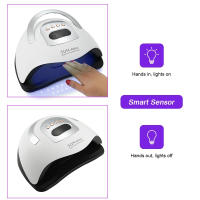 Secador De Uñas LED SUN X23MAX Con 81 LEDs Timer Automático De 10/30/60/99s Para Secado De Polvo De Uñas Profesional Tamaño 220*200*105mm - details 9