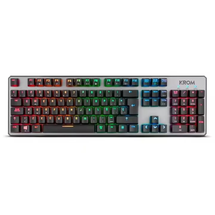 Krom Teclado Mecánico RGB Krom KERNEL - Switches Mecánicos de Alta Calidad - 1