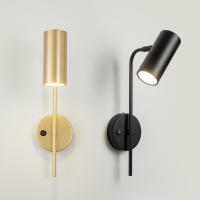 Lámpara De Pared Rotativa Para Dormitorio Material Hierro Y Plástico E27 Bombilla LED Luz De Lectura Con Interruptor Moderna - details 0