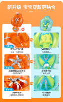 Círculo de Bebés, Círculo de Natación para niños, Círculo de axilas, Bolsa de asiento de fruta Naranja, Bola flotante desmontable - details 5