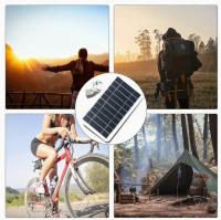 1pc Portable Solar Charger with USB Output for Outdoor Use,, Suitable for Travel and Camping, Mobile Phone Charging, Flashlight, Fan - details 5