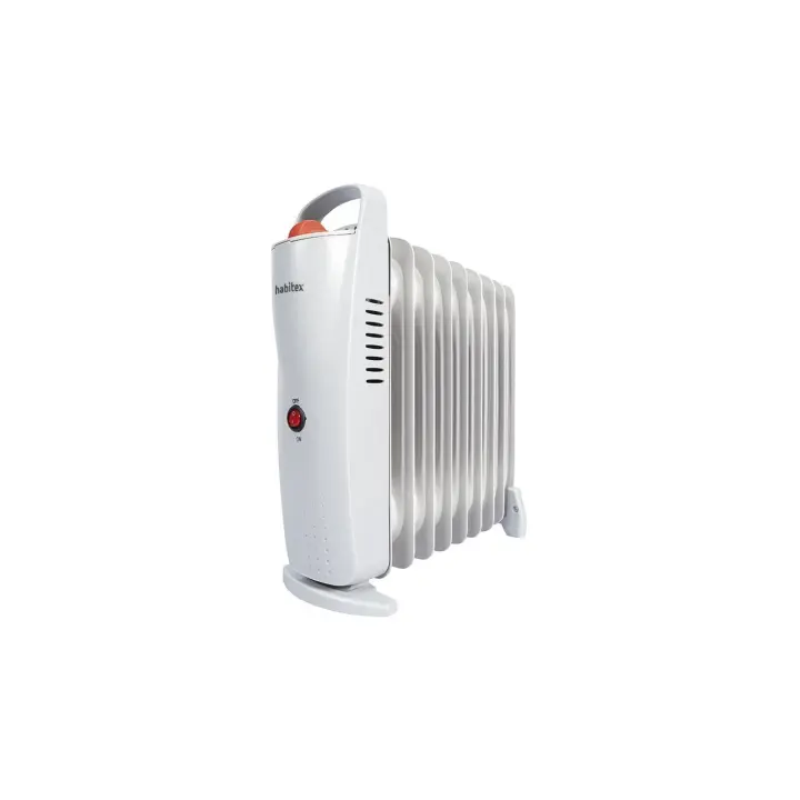 RADIADOR DE ACEITE HABITEX FAST 1000W – CON TERMOSTATO REGULABLE Y BASE FIJA HABITEX DE SUINPLAS DECORACIONES - 1