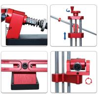 Kit De Afilado De Cuchillos Con Rotación De 360° - Profesional Con Piedras De Water - Sistema De Holding Abrasiivo Herramientas De Metalworking Para El Hogar - details 6