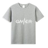 Camiseta De Algodón Casual Para Hombres Con Cuello Redondo Y Estampado De Moda Manga Corta Tops Transversales De Cuatro Estaciones - details 3