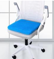 Almohadilla De Asiento De Gel Verano Transpirable Diseño De Células Para Alivio De La Presión Lumbar Y Coccyx Para Oficina Silla De Ruedas Coches - details 10