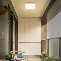 Lámpara de Techo con Sensor de Movimiento, 15W 1500LM Plafón LED de Techo con Control Remoto, Impermeable IP44 Lámpara de Baño, Luz de Sensor para Garaje, Bodega, Almacén Blanco Neutro 4000K [Clase de eficiencia energética A+] - details 2