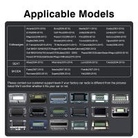 Radio De Coche HD 7" 2 Din Con Video RDS Airplay CarPlay Android Auto Estéreo Para Volkswagen Seat Skoda Passat Golf Polo - details 15