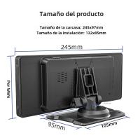 Multimedia Radio with GPS para Coche, reproductor de vídeo with WIFI, Pantalla Universal de 10,26 pulgadas, CarPlay inalámbrico, para Apple or Android - details 4