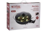 Cofan Sartén Eléctrica Modelo Belice | 1500 W | Base de acero con revestimiento adherente | Diámetro 36 cm - details 2