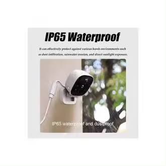 Nuevo Mini cámara de seguridad 4K, Monitor WiFi IP65, impermeable, visión nocturna a todo Color, detección de movimiento, vigilancia con Audio bidireccional - 1