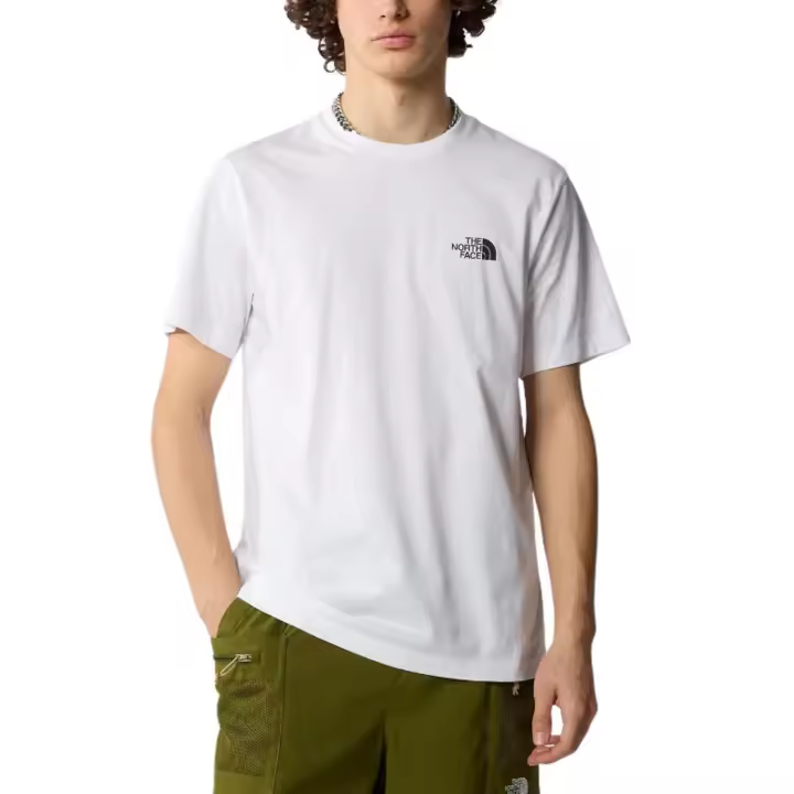 Camiseta The North Face Simple Dome Blanco Hombre - 1