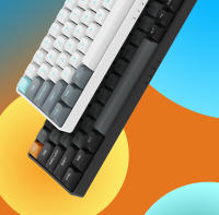 Teclado Mecánico Inalámbrico Aigo GD68 Bluetooth Mini 68 Teclas Switch Rojo Para Gaming Con Cable USB Teclado Gamer Para PC Computadora Laptop Tablet - details 1