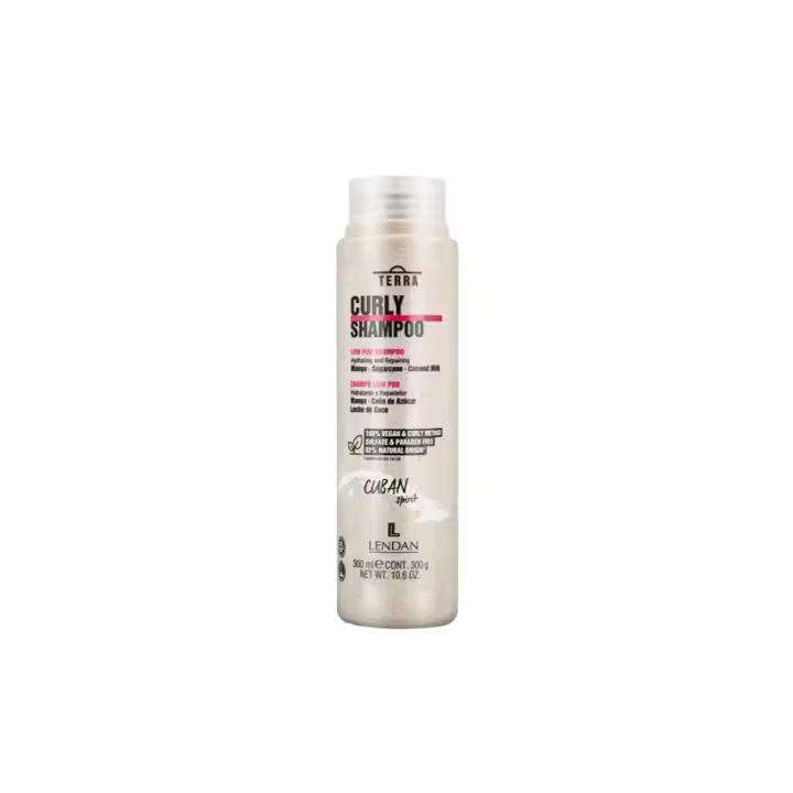Lendan terra curly shampoo low poo 1000ml - 1