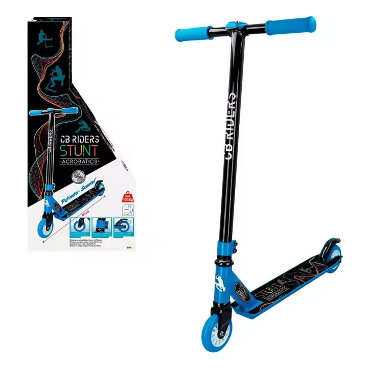 Color Baby Scooter Stunt Acrobatics Negro - 1