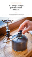 CAMPINGMOON BKZ23-OD Estufa De Rocket Portátil Para Camping Soporte Tripod Y Adaptador De Tanque De Gas Altos Montañas - details 3