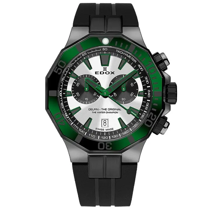 Reloj EDOX® Delfin The Original Chrono 10112-37GNVCA-ANV - 1