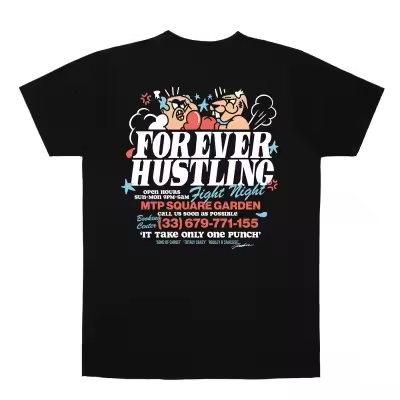 Camiseta Jacker Fight Negro Black SOD-023-BLK - 1