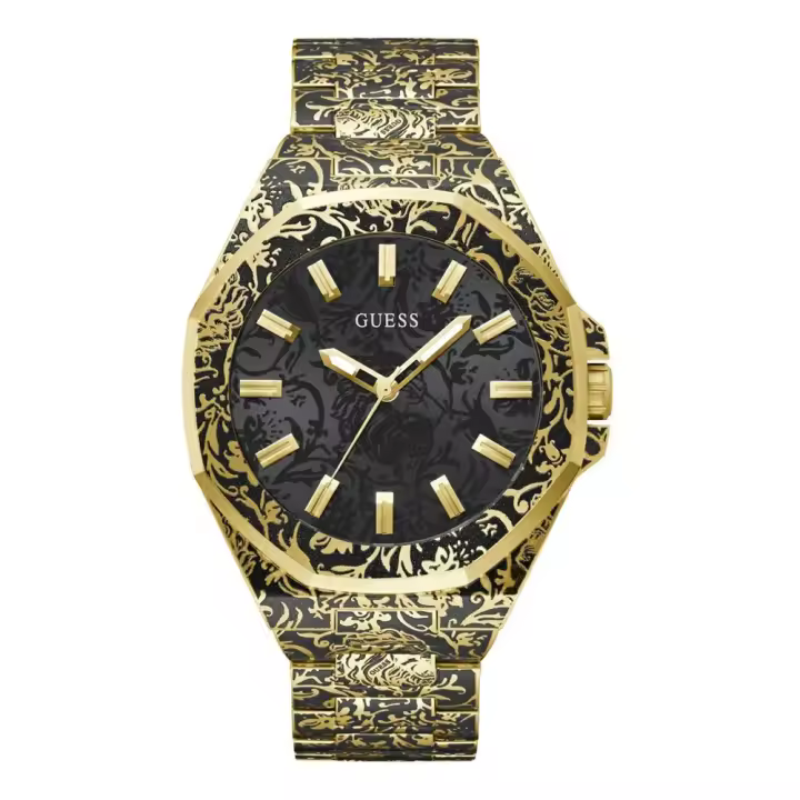 Accesorios Relojes Guess Reloj Roar Dorado Hombre - 1