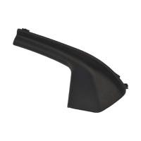 Panel Decorativo De Hoja Para Nissan Tiida 05-10 Placa Guía De Bordado Inferior Del Parabrisas Material TPE Color Negro - details 12