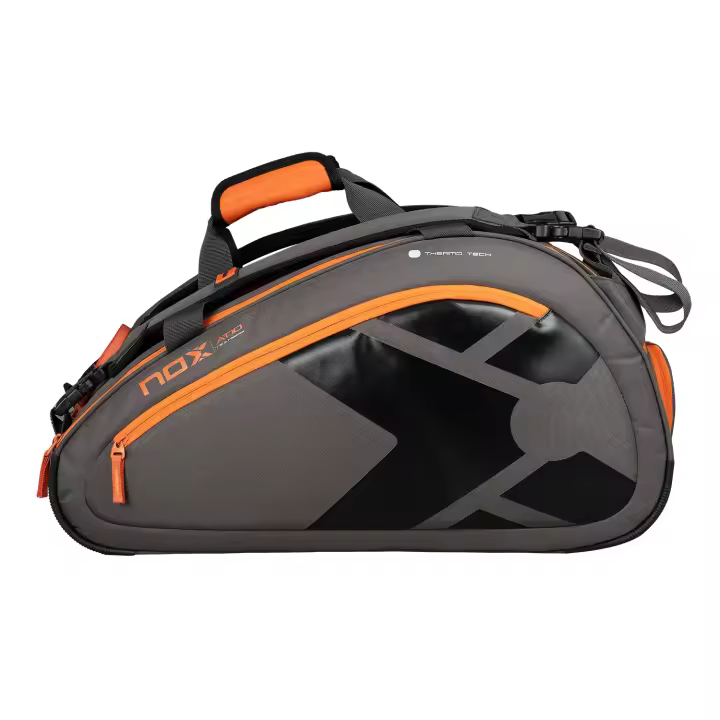 Paletero para Pálas de Padel Paletero Nox At10 Team Gris Naranja Bpat10tegror - 1