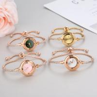 Reloj De Pulsera Circular Minimalista Para Mujer Con Cristal De Diamante Ultrafino Y Estilo Elegante Montre Femme - details 4
