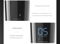 Juego de cortadora de cabello eléctrica, cortadora de cabello eléctrica, cortadora eléctrica multifuncional de cabello graso lavable para todo el cuerpo，Regalos para el día del padre。 - details 4