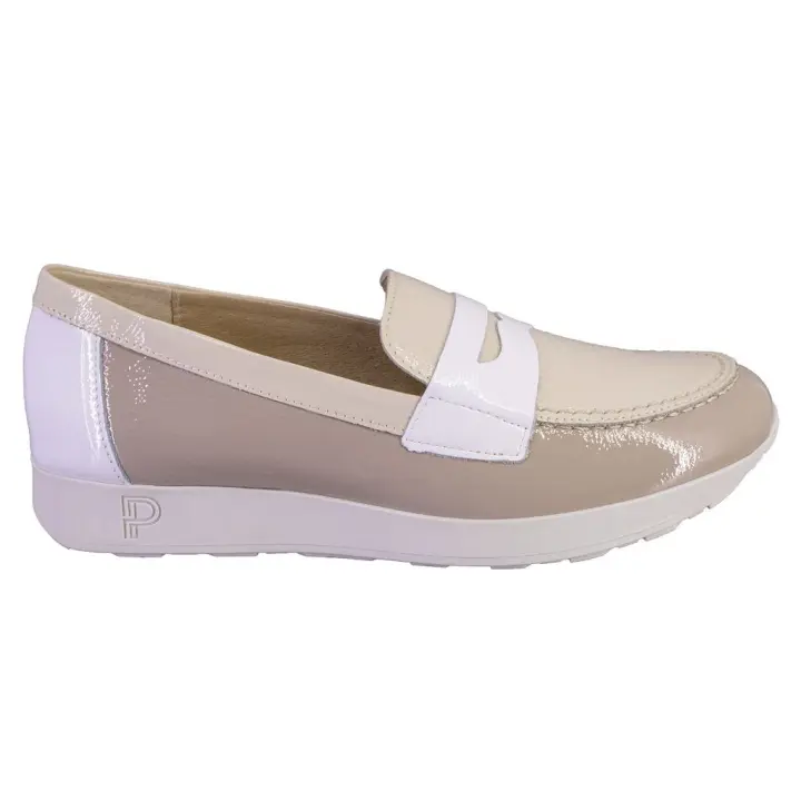 PITILLOS 10420 Mocasines de mujer piedra 525 - 1